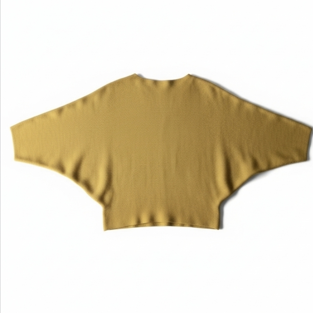 Mustard Yellow Batwing Sweater🥰